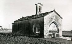 Chiesa di San Pelagio - Esterni, fronte principale, anni '50