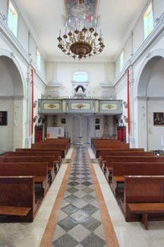 Chiesa di Sant′Agnese - interno _ controfacciat
