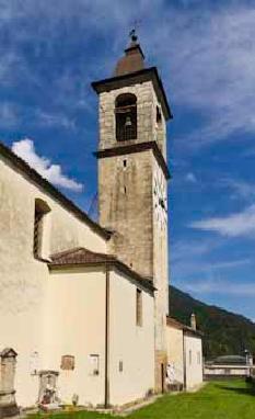 Chiesa di San Giorgio Martire - Esterno, torre campanaria.
