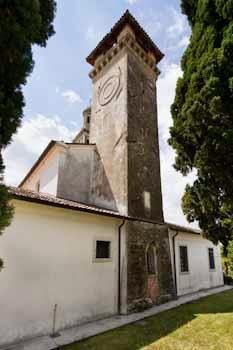 Chiesa di Sant′Andrea Apostolo - Esterno, fronte posteriore