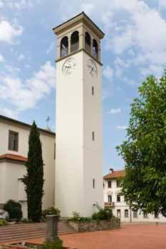 Chiesa di Santa Maria Assunta - Esterno, torre campanaria.