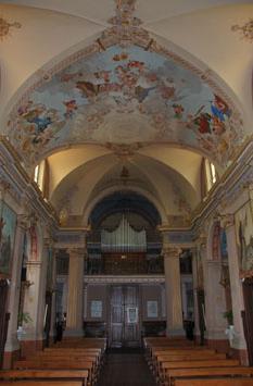 Chiesa di San Marco Evangelista - Interno, vista altare