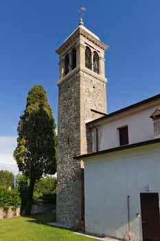 Chiesa di San Giovanni Battista - Esterno, torre campanaria.