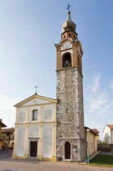 Chiesa di San Giacomo - Esterno, torre campanaria.