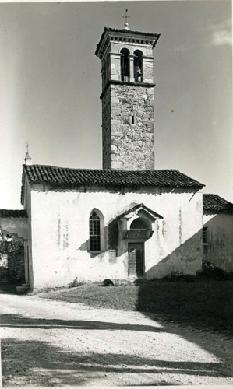 Chiesa di San Giuseppe - Esterno, fronte laterale, anni '50