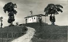 Chiesa di San Pietro in Zucco - Esterno, vista d'insieme foto anni '50