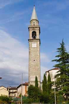 Chiesa di San Giorgio Martire - Esterno, torre campanaria.